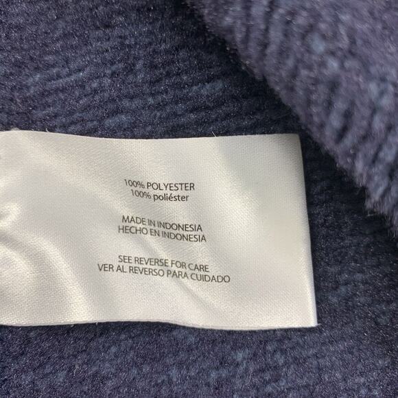 Woolrich Pullover Mens Large Blue 1/4 Zip Sweater Jacket Long Sleeve - Picture 7 of 8